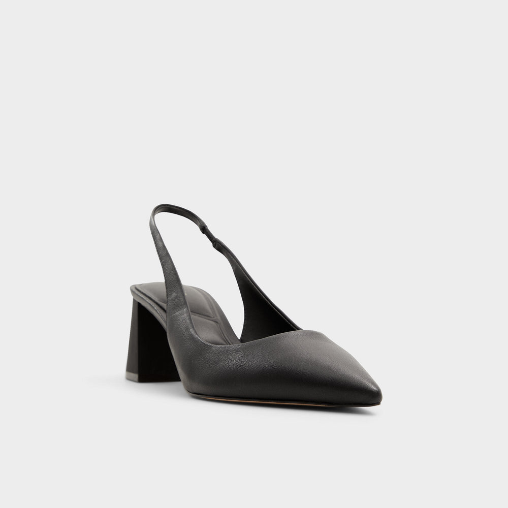Uliana Black Women's Block heels - Slingback heel Block heel