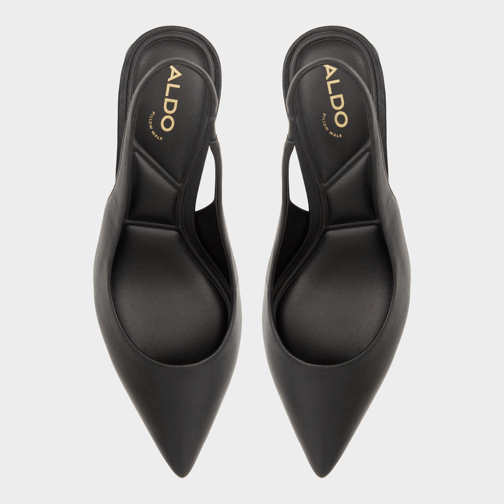 Uliana Black Women's Block heels - Slingback heel Block heel