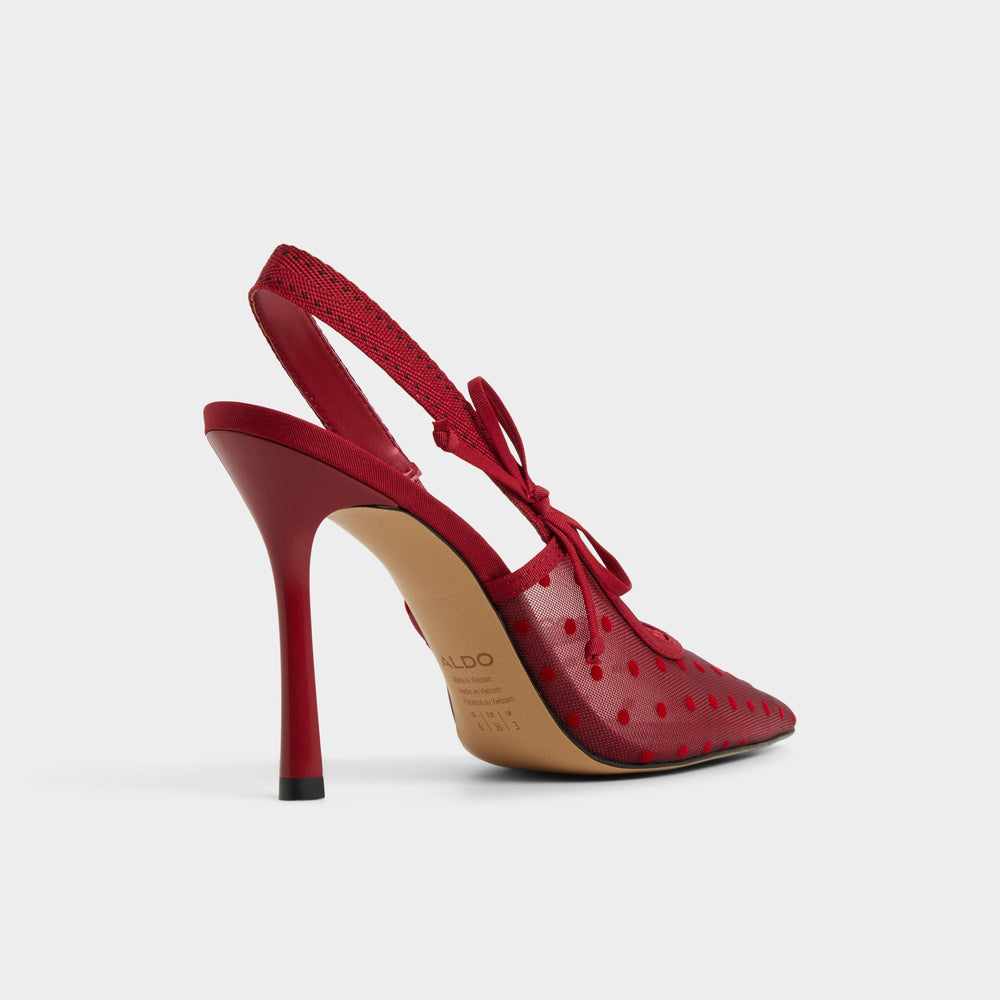Stiletto heel Hennie in Dark Red 14151902 - Slingback heel