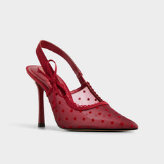 Stiletto heel Hennie in Dark Red 14151902 - Slingback heel