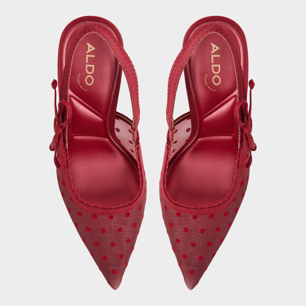 Stiletto heel Hennie in Dark Red 14151902 - Slingback heel