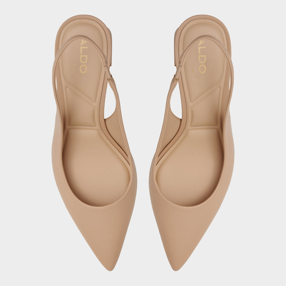 Uliana Beige Women's Block heels - Slingback heel Block heel