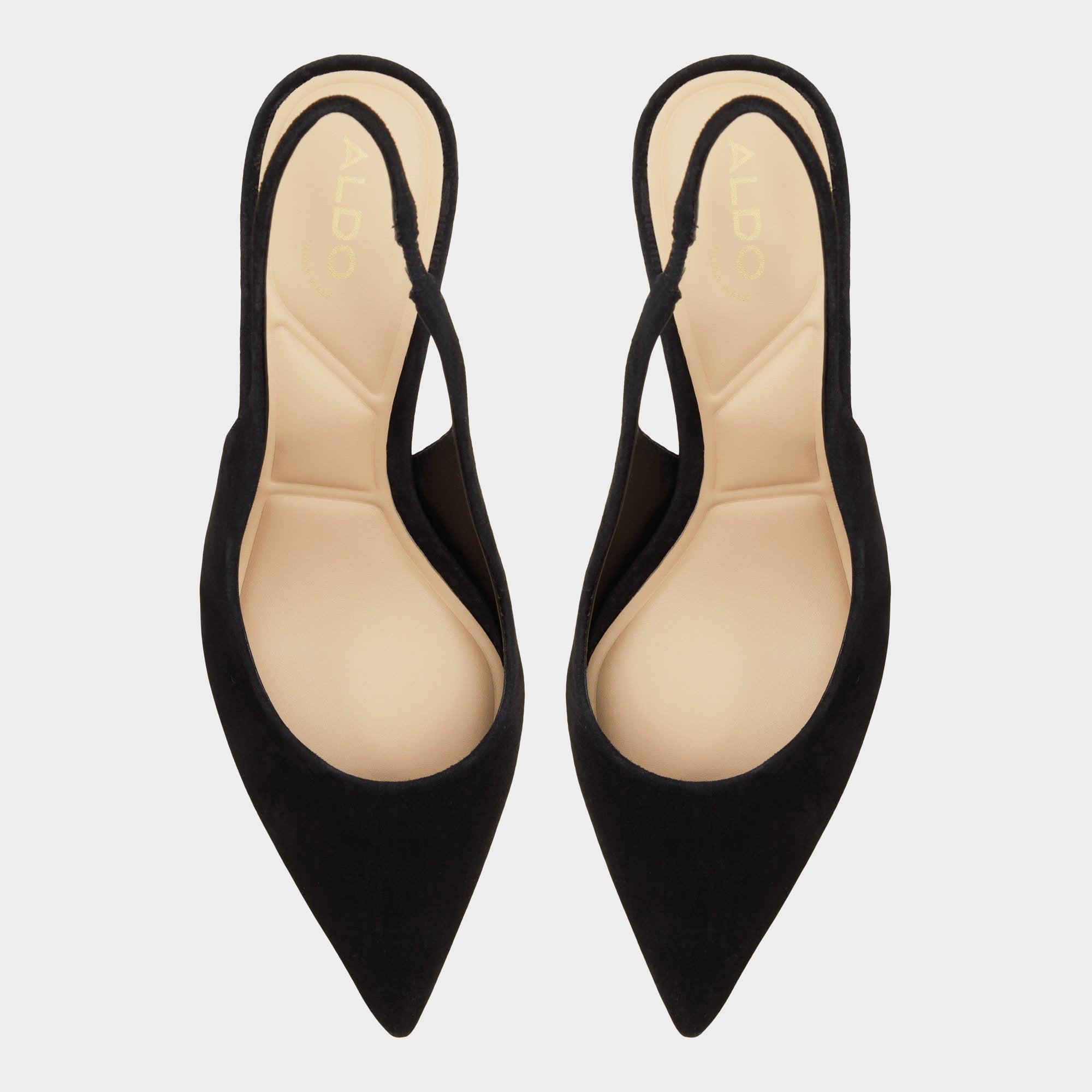 Uliana in Other Black - Slingback heel Block heel