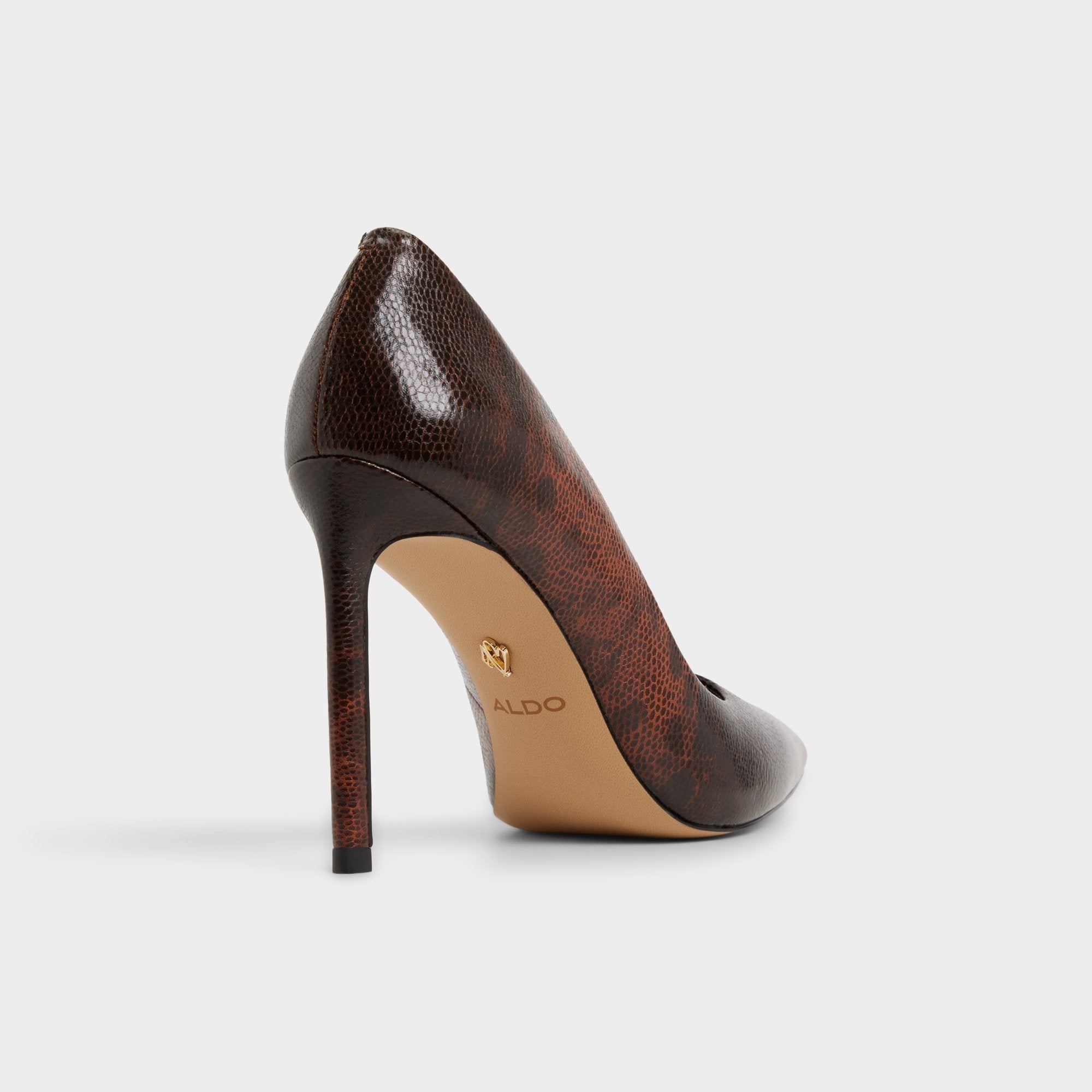 Stessy2 in 0 Open Brown - Pump Stiletto heel