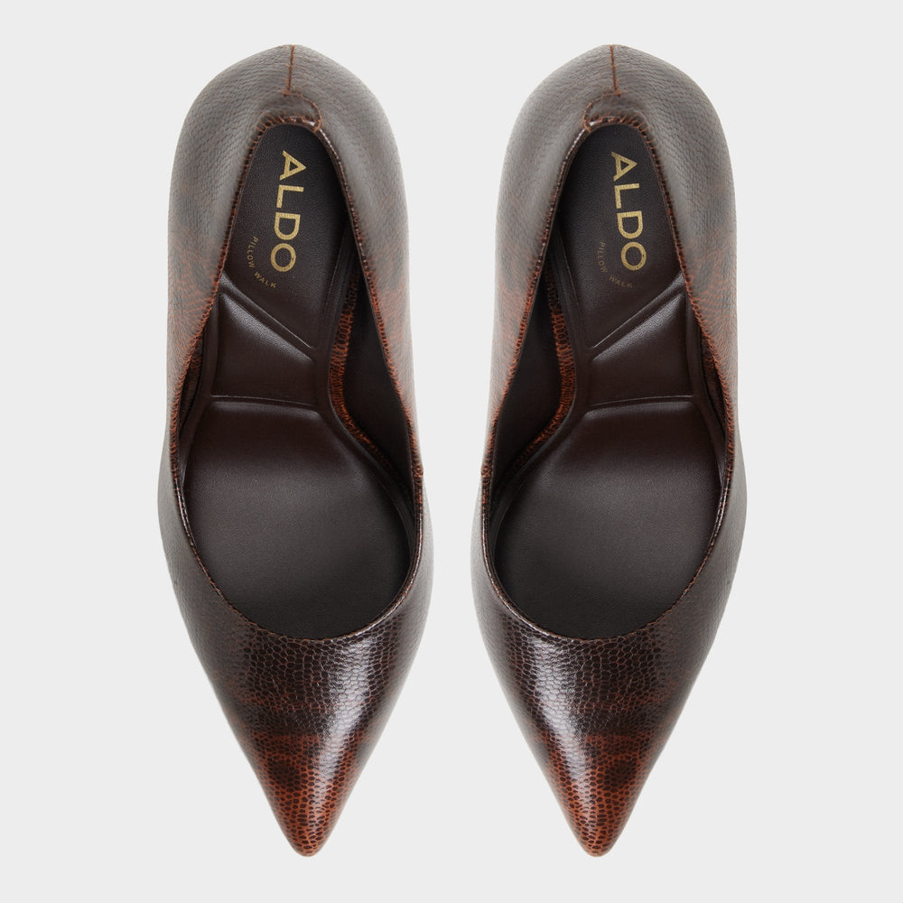 Stessy2 in 0 Open Brown - Pump Stiletto heel