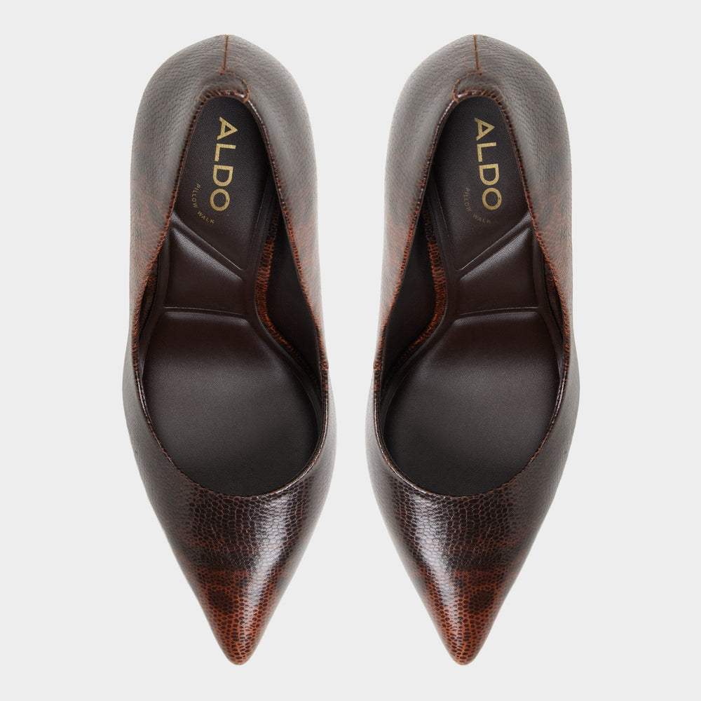 Stessy2 in 0 Open Brown - Pump Stiletto heel