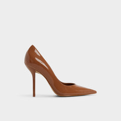 Stiletto heel Emelie in Medium Brown - Pump