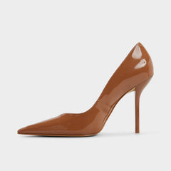 Stiletto heel Emelie in Medium Brown - Pump