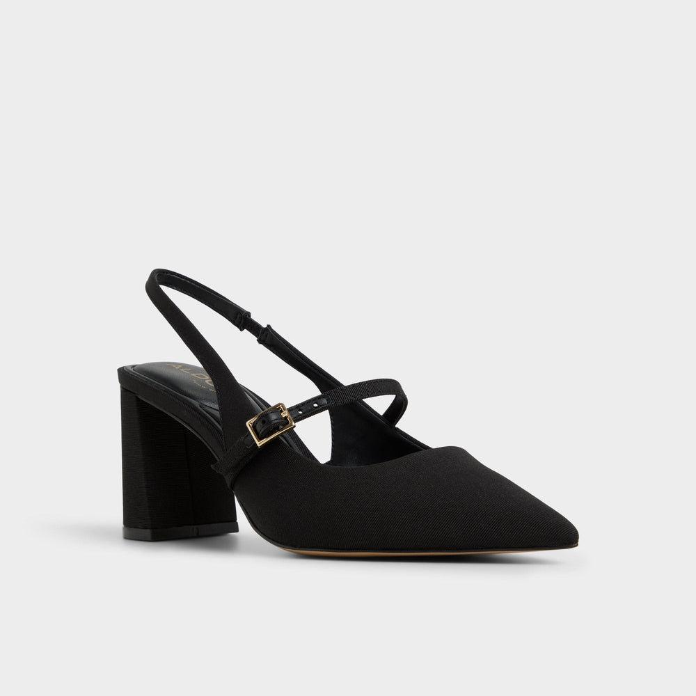 Vestian in Black 14119843 - Slingback heel Block heel