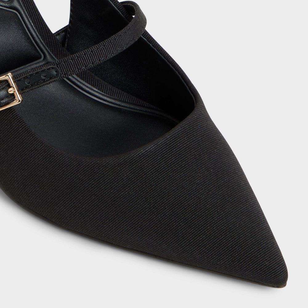 Vestian in Black 14119843 - Slingback heel Block heel