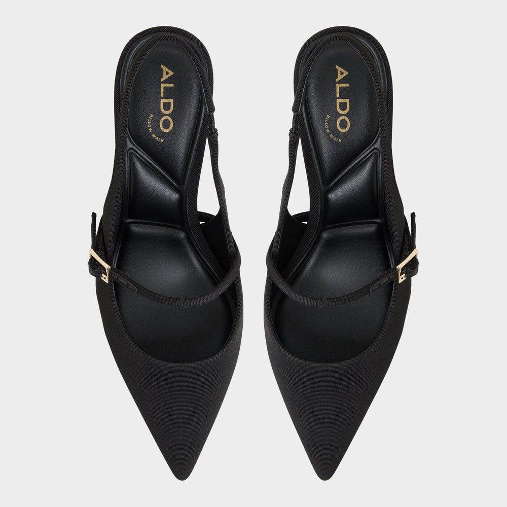 Vestian in Black 14119843 - Slingback heel Block heel