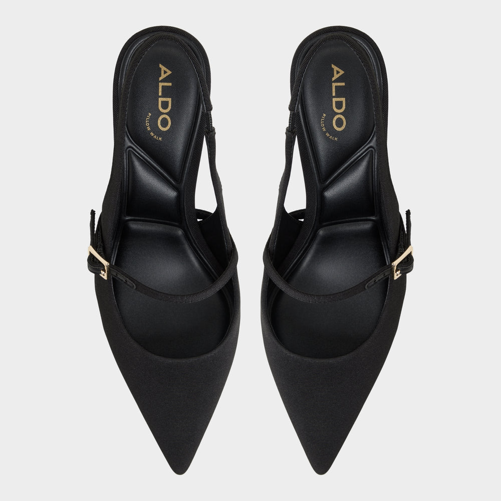 Vestian in Black 14119843 - Slingback heel Block heel