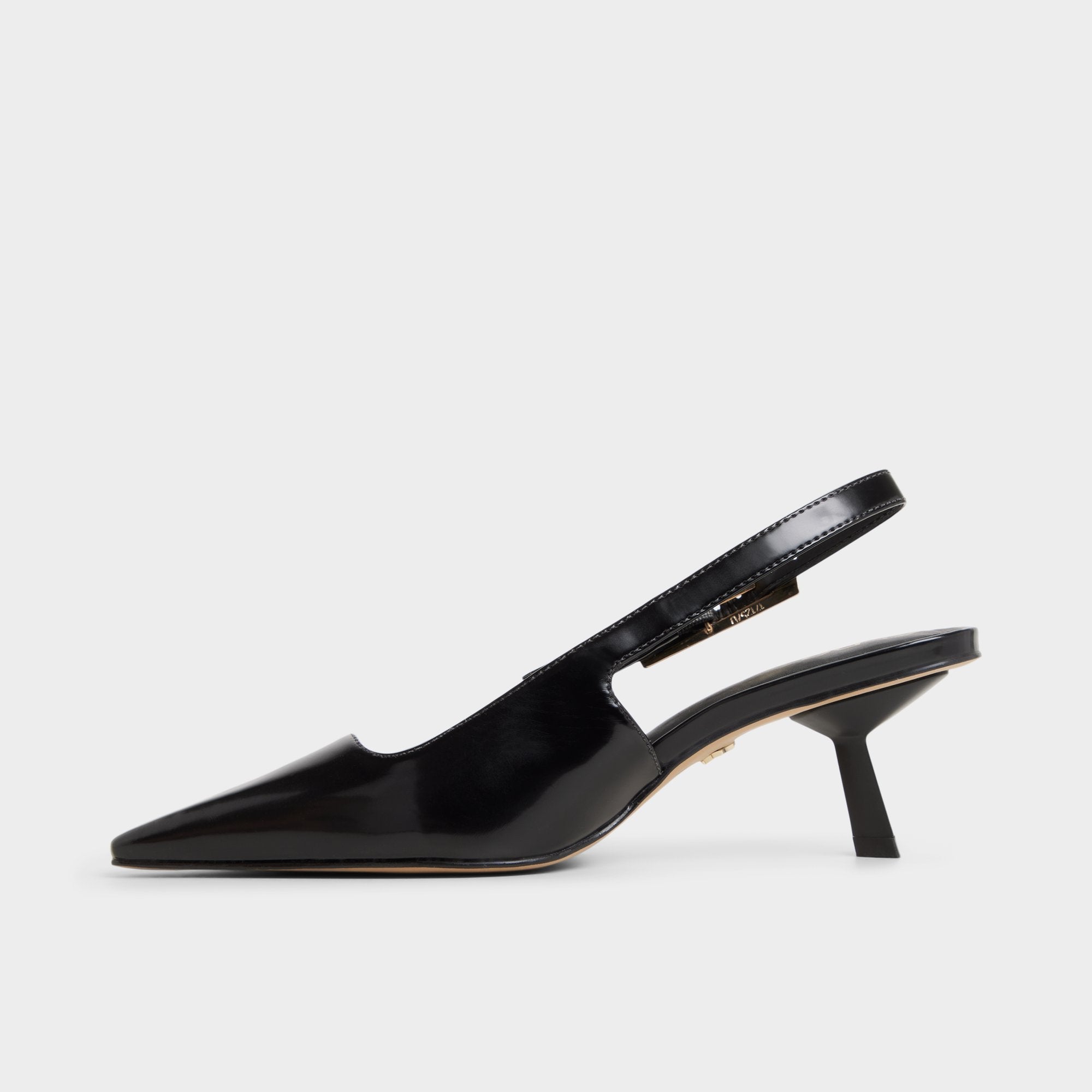 Kitten heel Nealie in Black 14139075 - Slingback heel