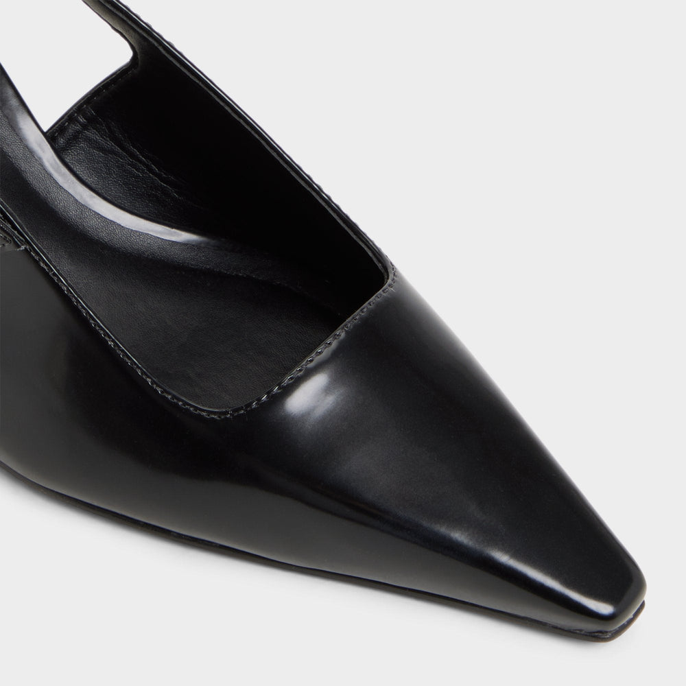 Kitten heel Nealie in Black 14139075 - Slingback heel