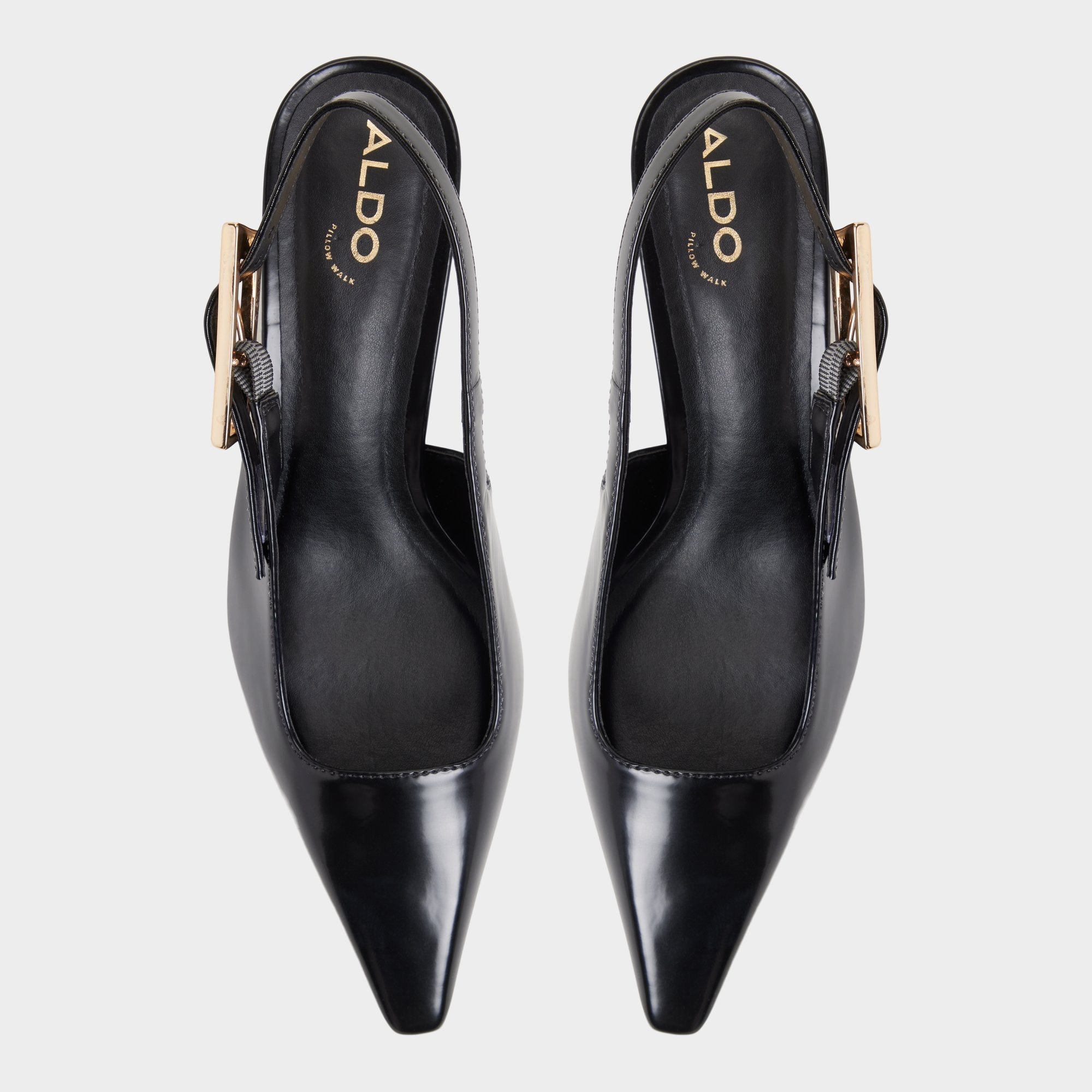 Kitten heel Nealie in Black 14139075 - Slingback heel