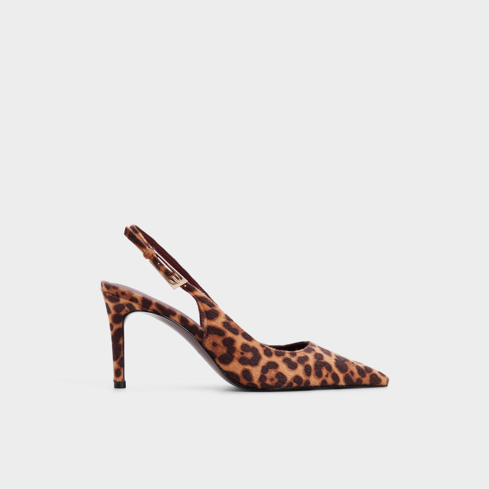 Syliaa in Black Gold Multi - Slingback heel