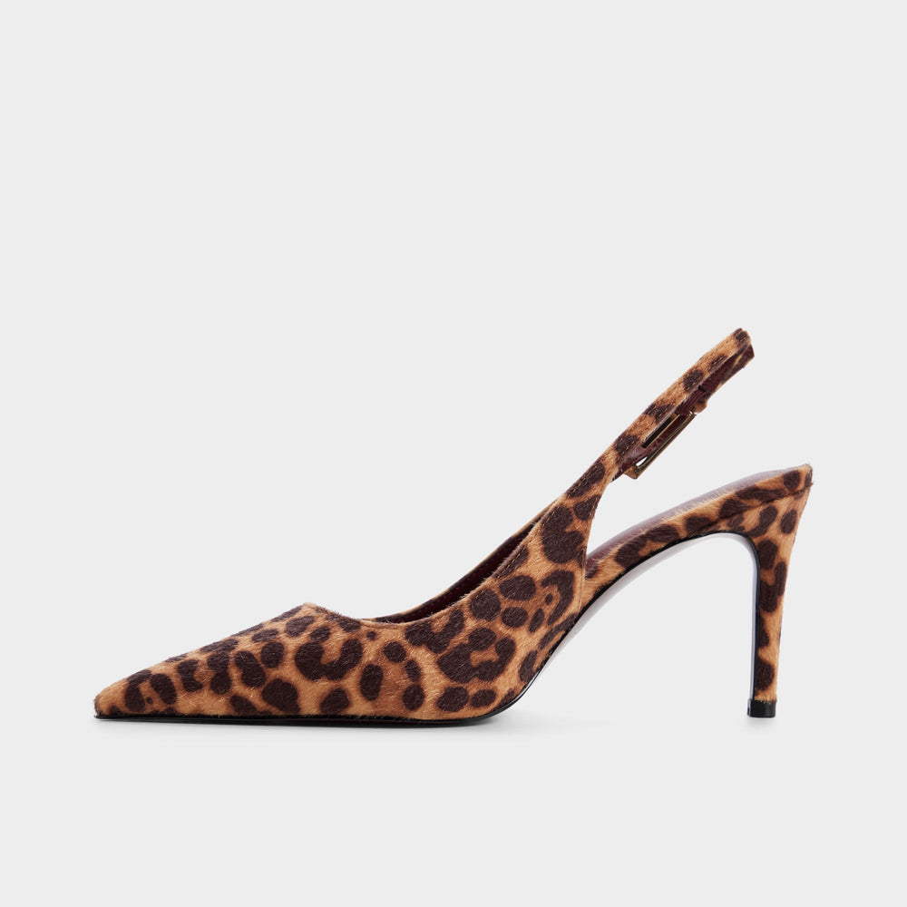 Syliaa in Black Gold Multi - Slingback heel