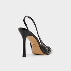 Stiletto heel Mystie Black Women's Slingbacks - Slingback heel