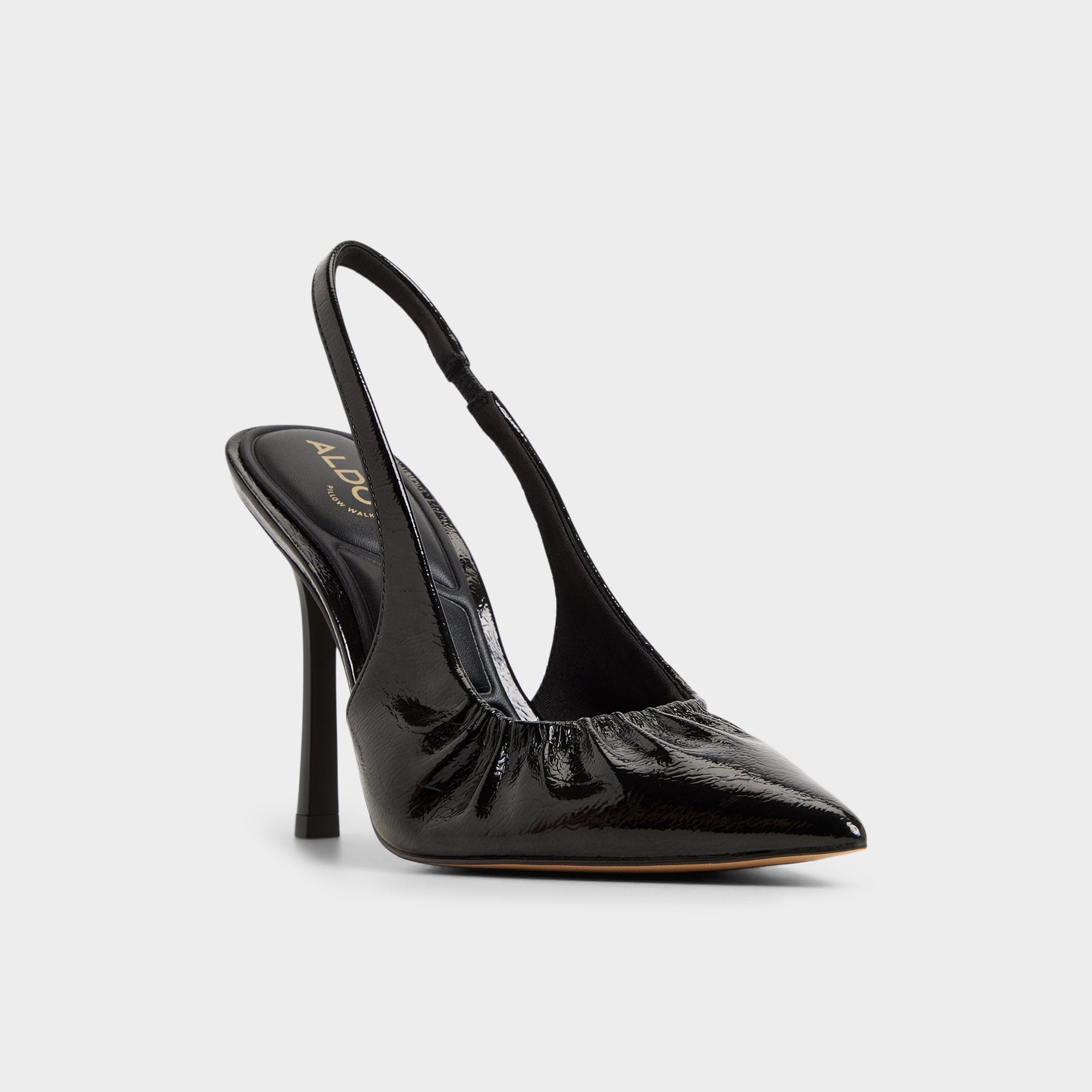 Stiletto heel Mystie Black Women's Slingbacks - Slingback heel