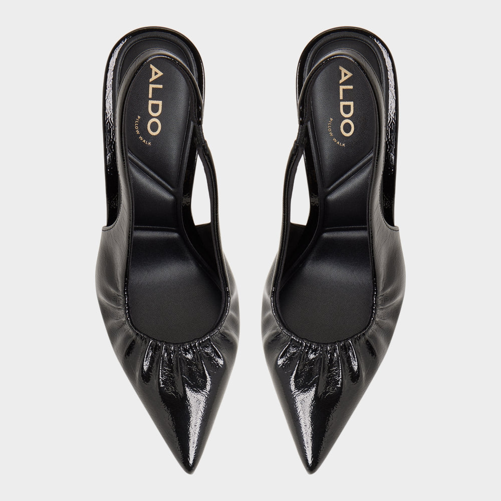 Stiletto heel Mystie Black Women's Slingbacks - Slingback heel