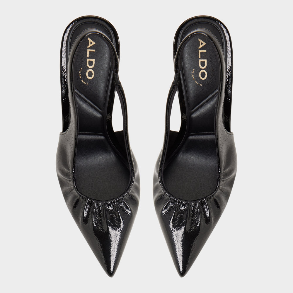 Stiletto heel Mystie Black Women's Slingbacks - Slingback heel