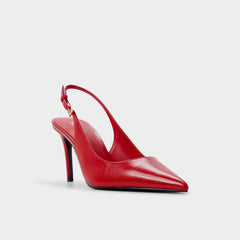Syliaa in Red - Slingback heel
