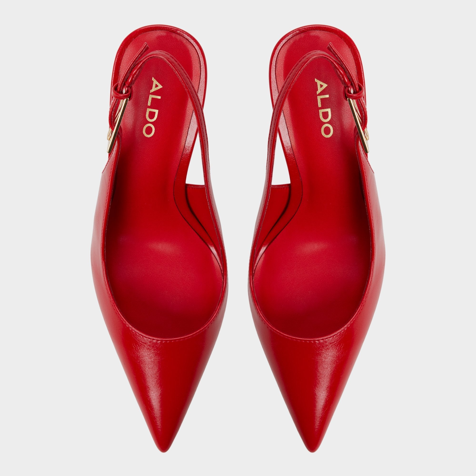 Syliaa in Red - Slingback heel