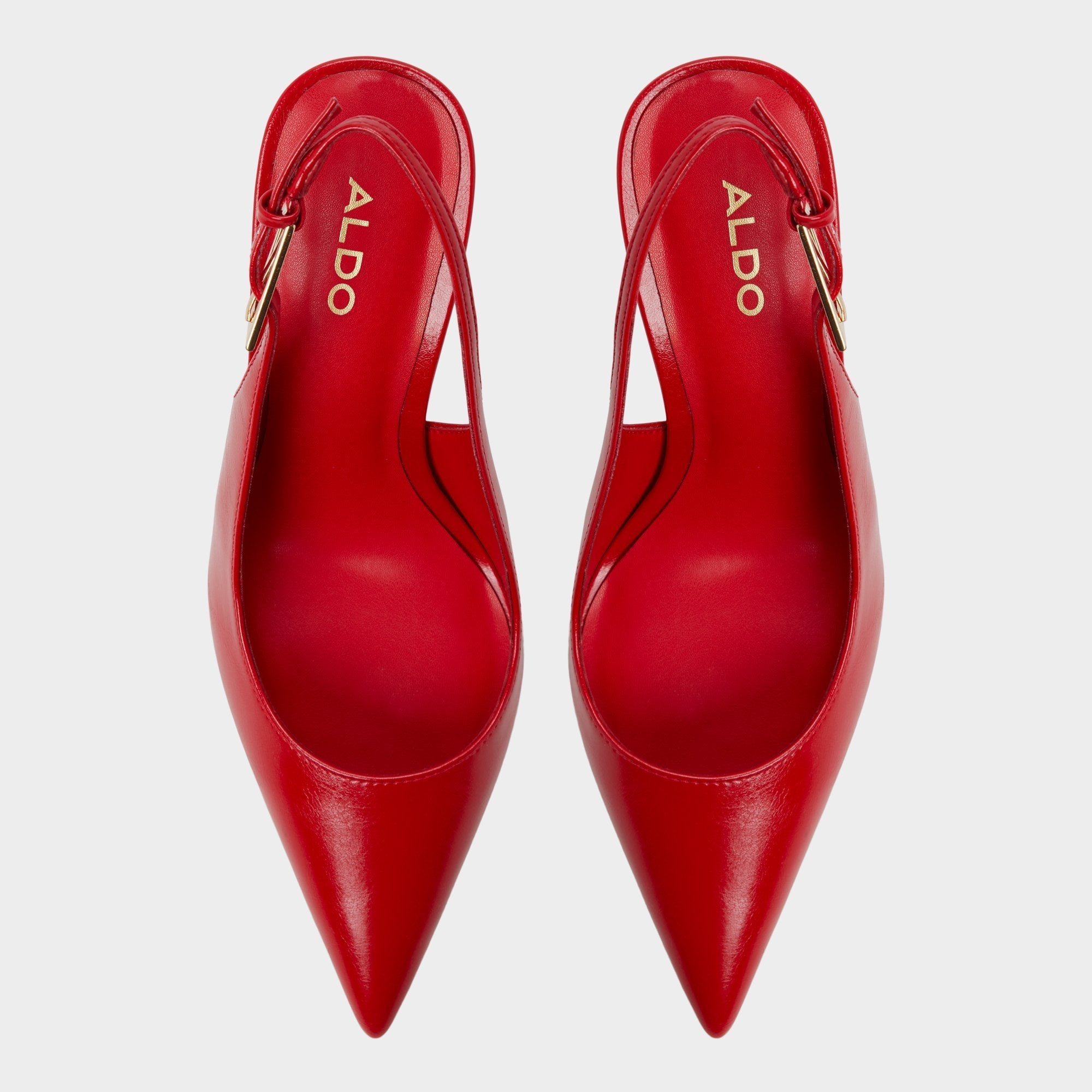 Syliaa in Red - Slingback heel