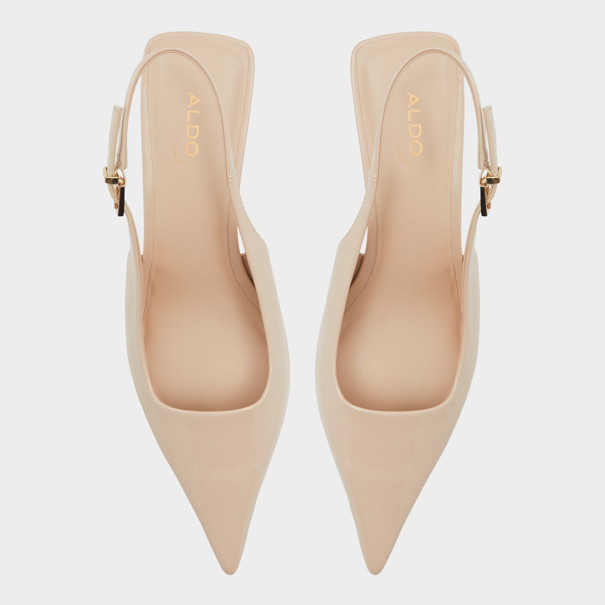 Josita Medium Beige Women's Kitten heels - Slingback heel Kitten heel