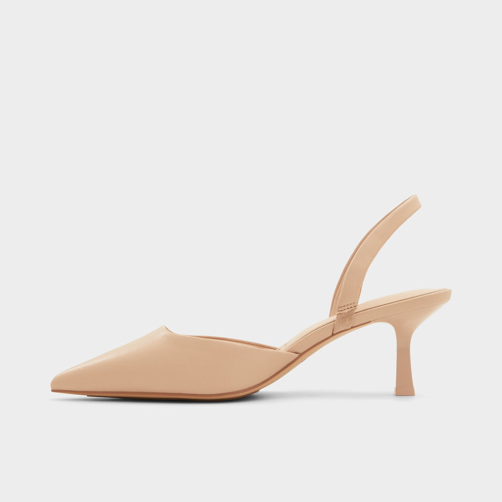 Kitten heel Gavedessi Other Beige Women's Slingbacks - Slingback heel