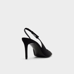 Syliaa in Other Black - Slingback heel