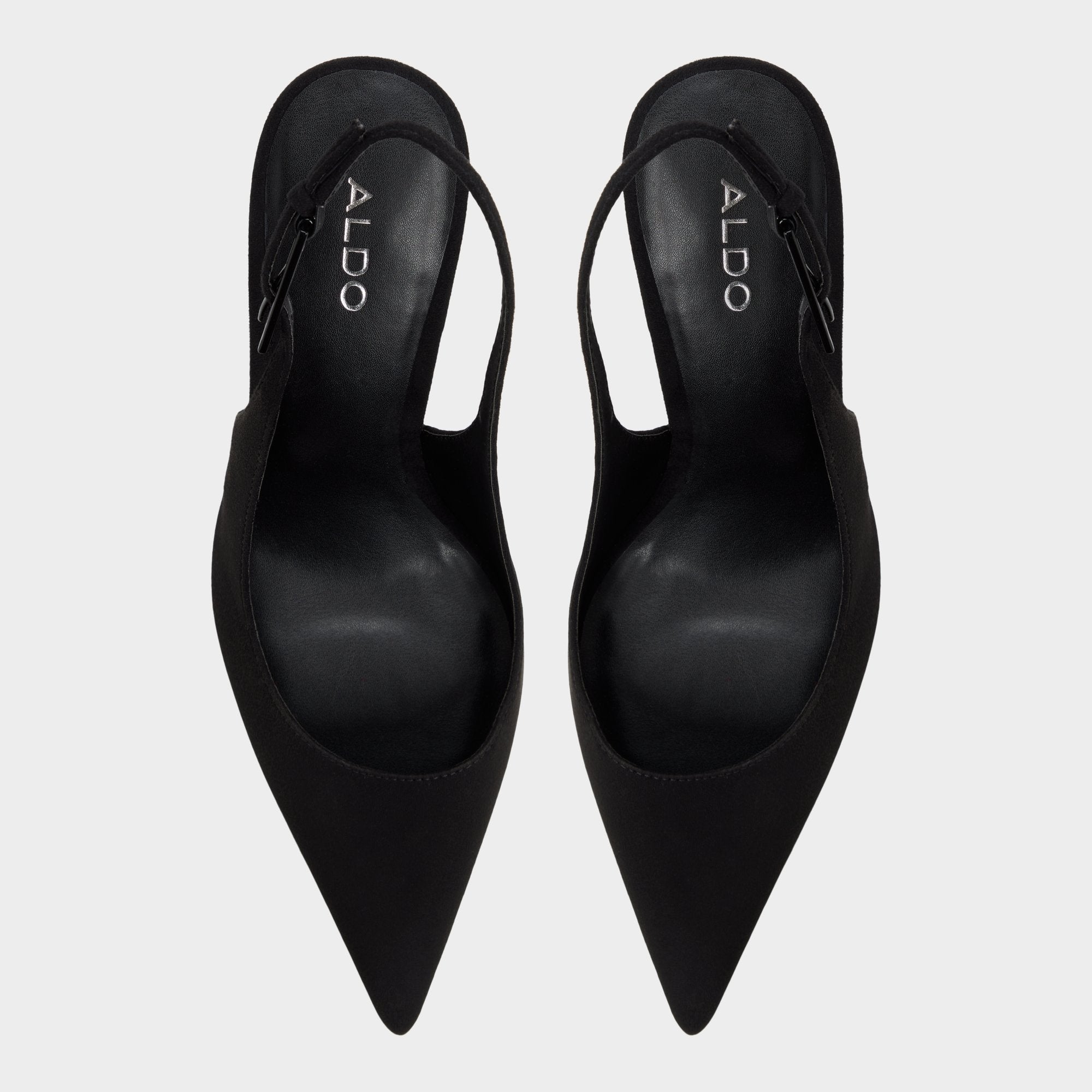 Syliaa in Other Black - Slingback heel