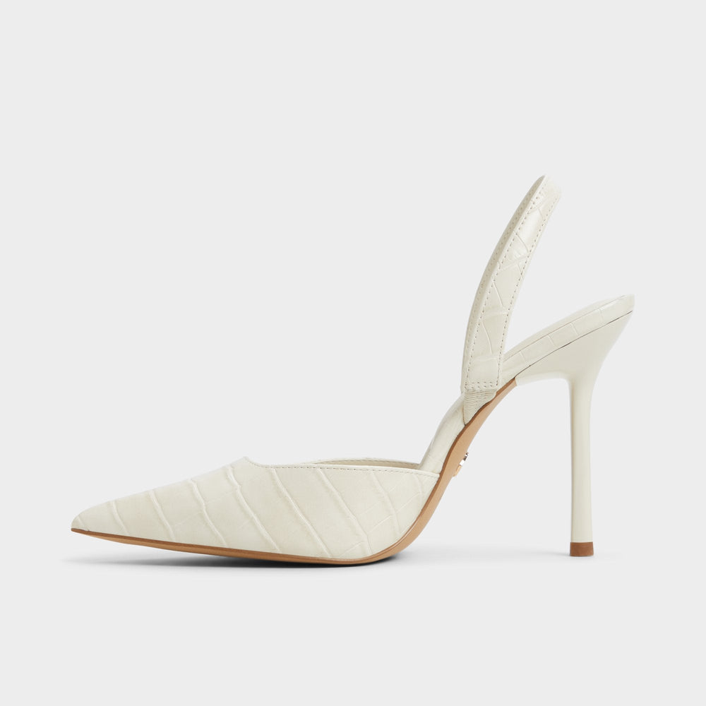 Stiletto heel Berolden Other White Women's Slingbacks - Slingback heel