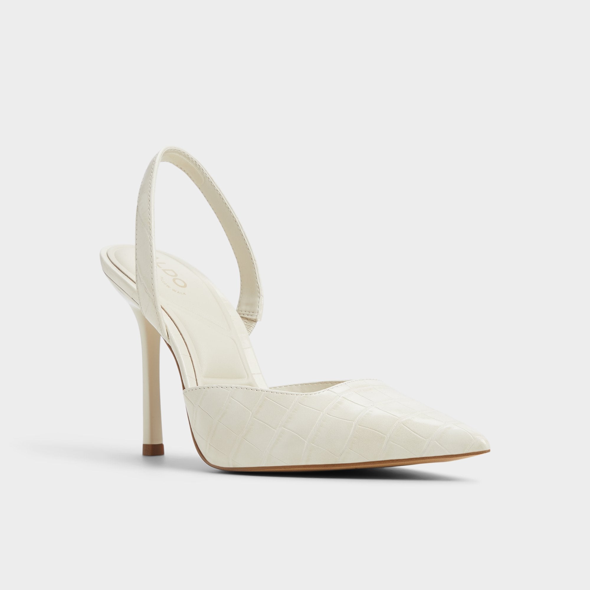 Stiletto heel Berolden Other White Women's Slingbacks - Slingback heel