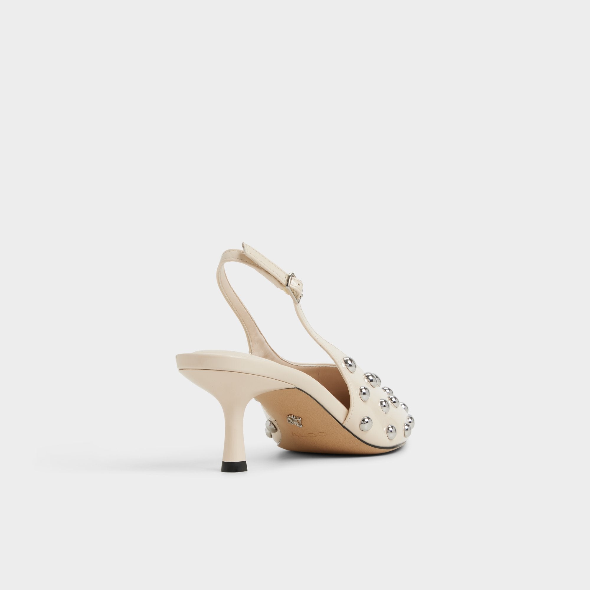Naiarah in Cream 14118390 - Slingback heel Stiletto heel