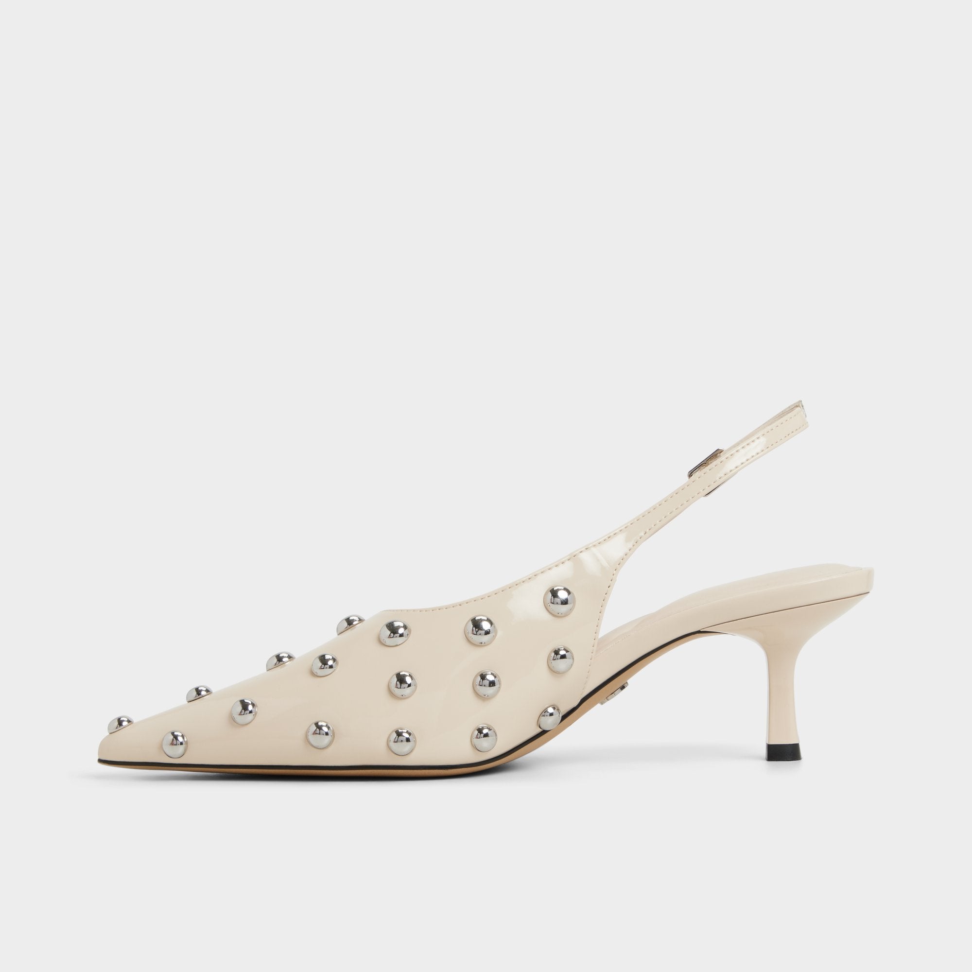 Naiarah in Cream 14118390 - Slingback heel Stiletto heel