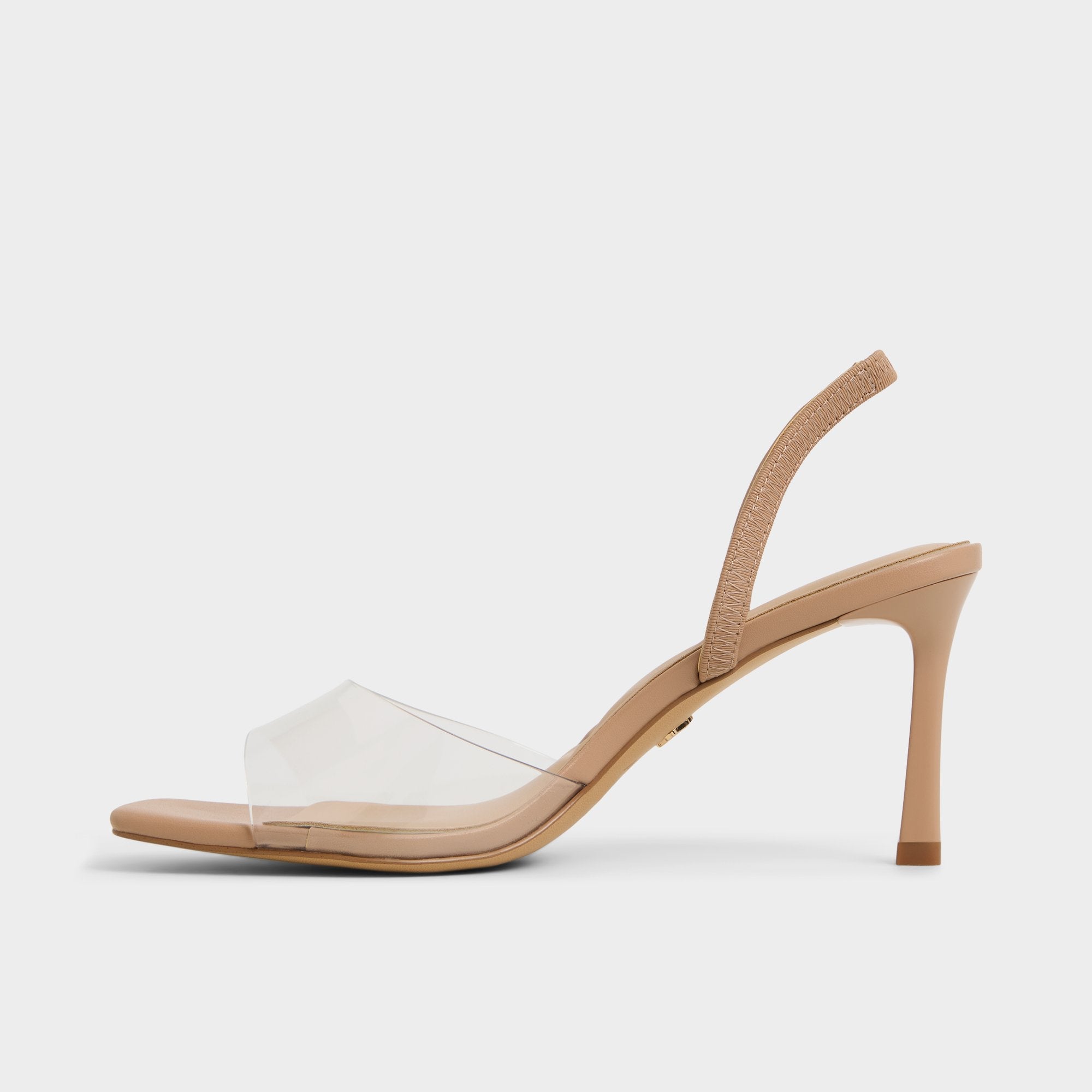 Andyana Beige Women's Strappy sandals - Slingback heeled sandal Stiletto heel