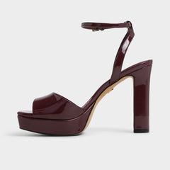 Chicgleam Bordo Women's Platform sandals - Heeled sandal Platform