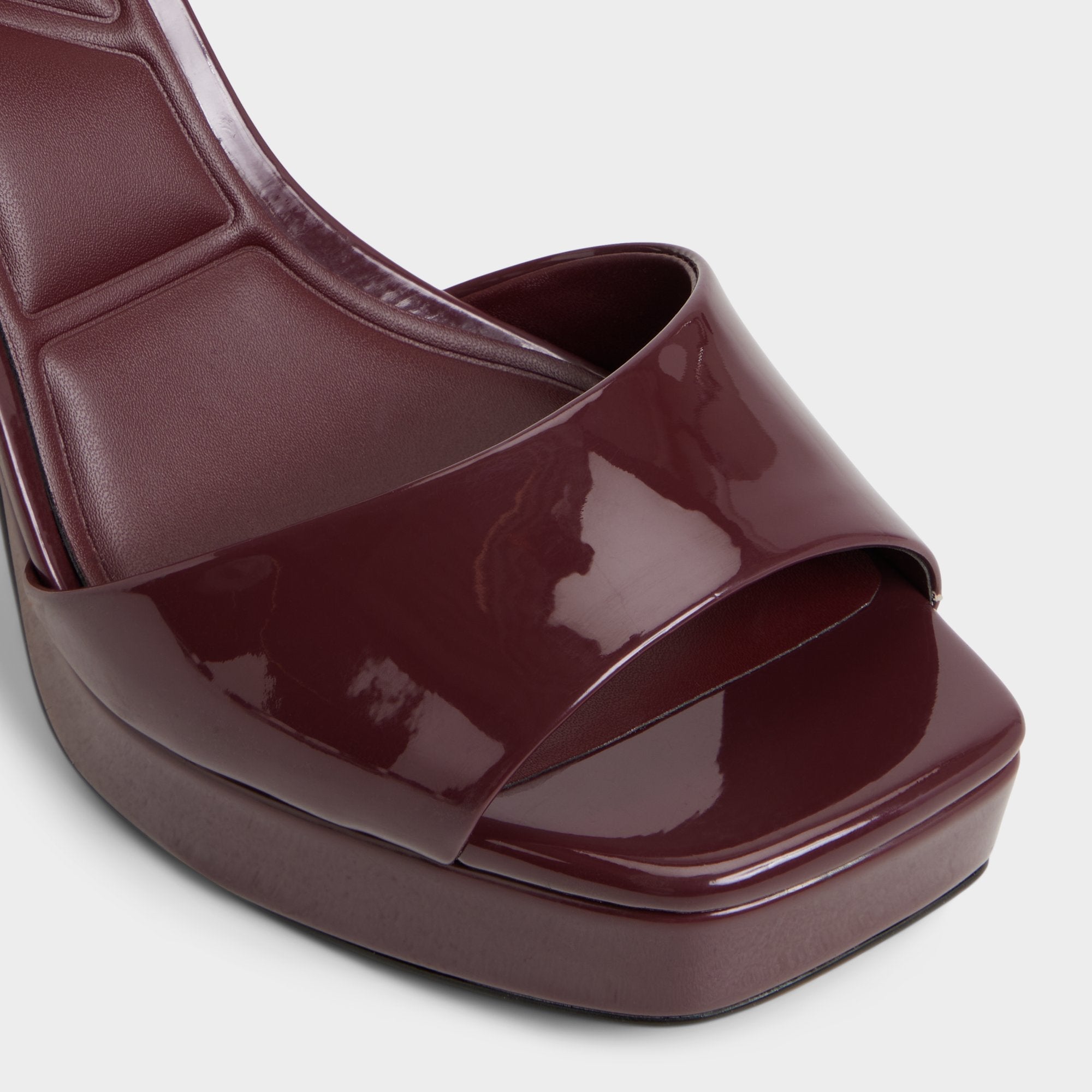 Chicgleam Bordo Women's Platform sandals - Heeled sandal Platform