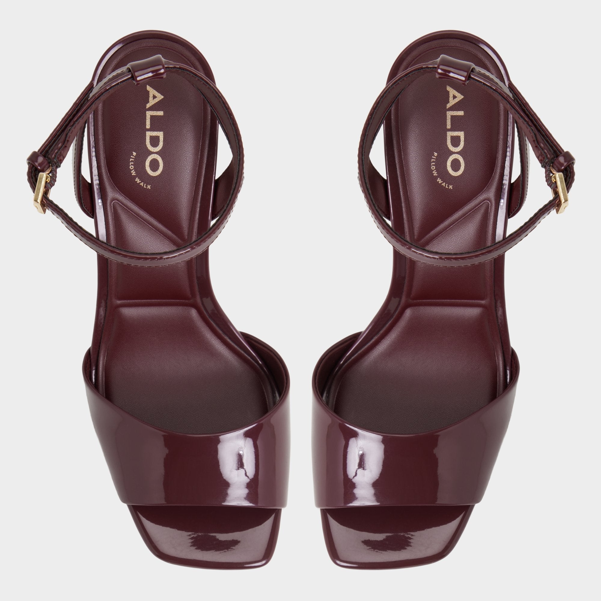 Chicgleam Bordo Women's Platform sandals - Heeled sandal Platform