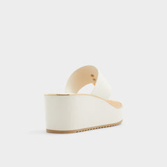 Penelopy White Women's Wedges - Wedge sandal Wedge heel