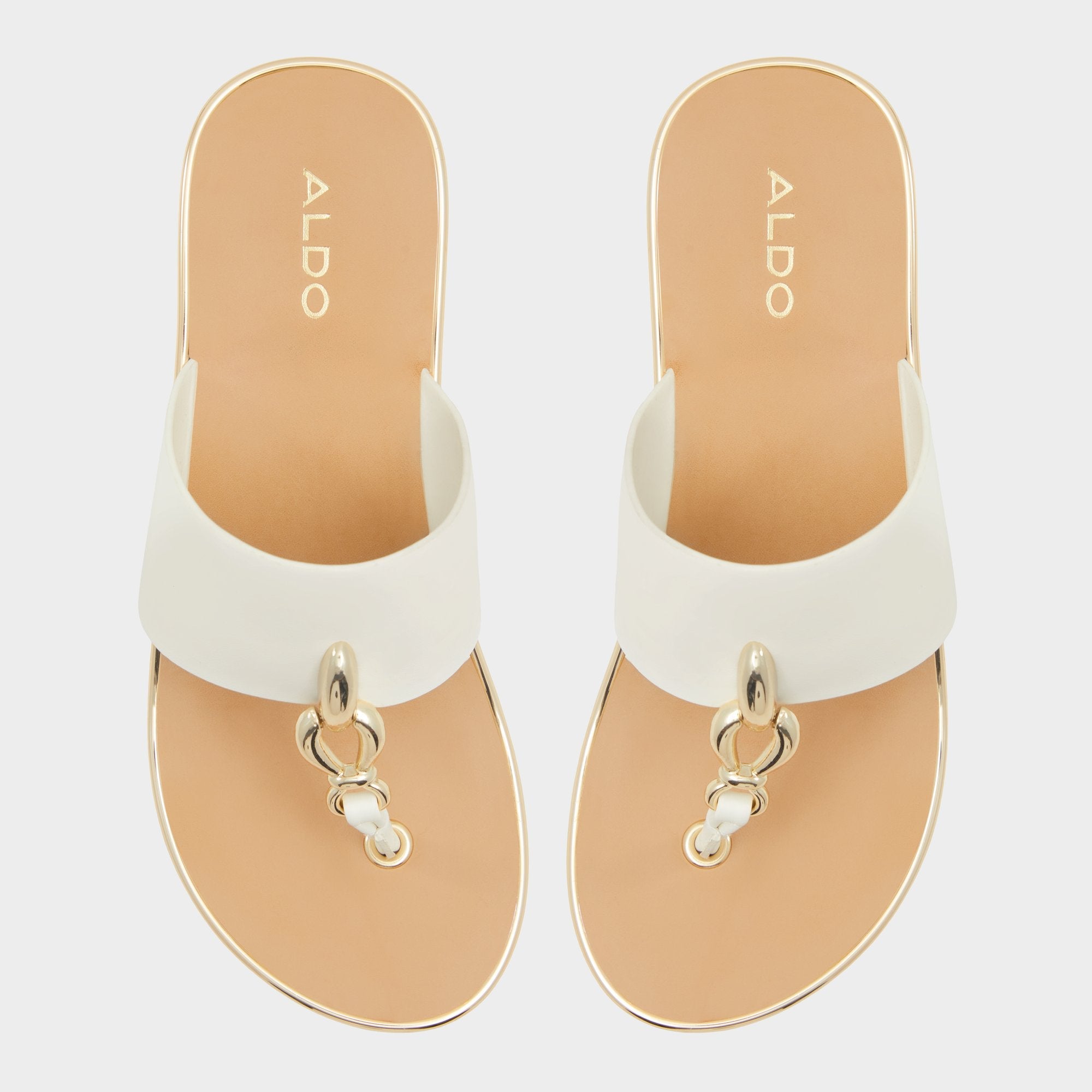 Penelopy White Women's Wedges - Wedge sandal Wedge heel