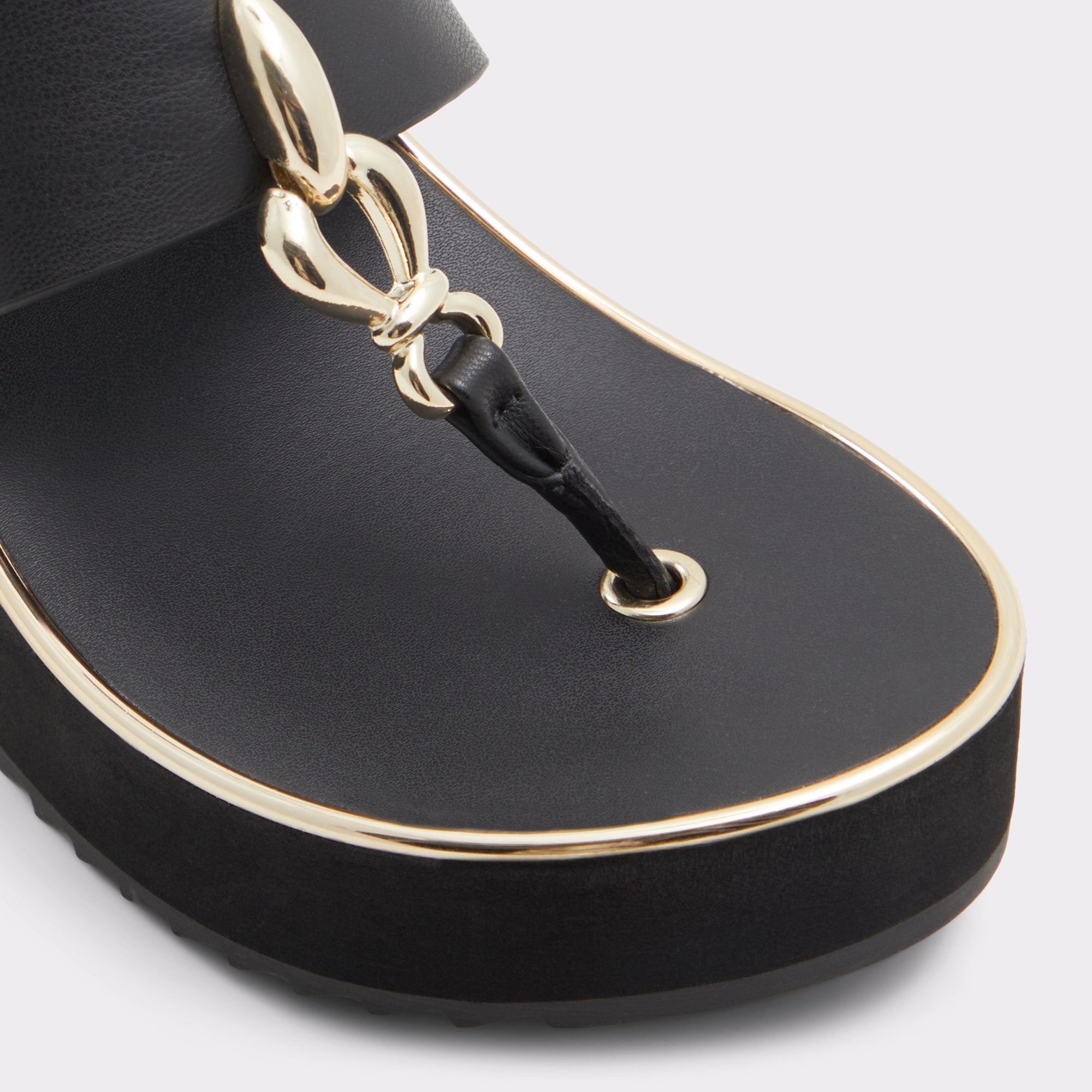 Penelopy Black Women's Wedges - Wedge sandal Wedge heel