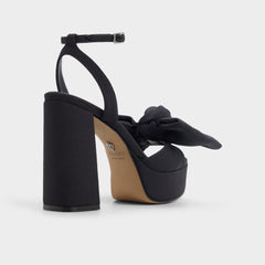 Luscious in Black 14154112 - Strappy heeled sandal Platform