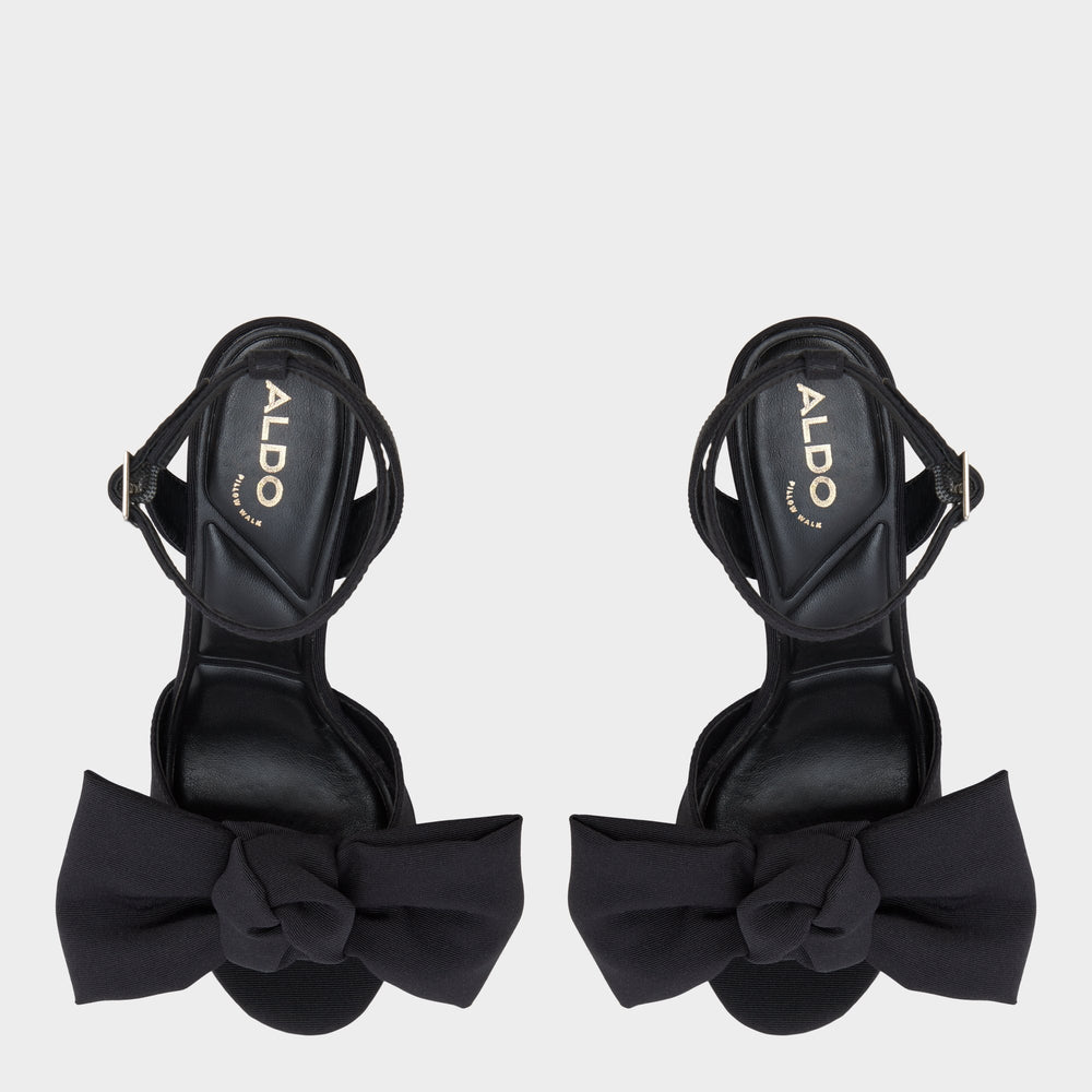 Luscious in Black 14154112 - Strappy heeled sandal Platform