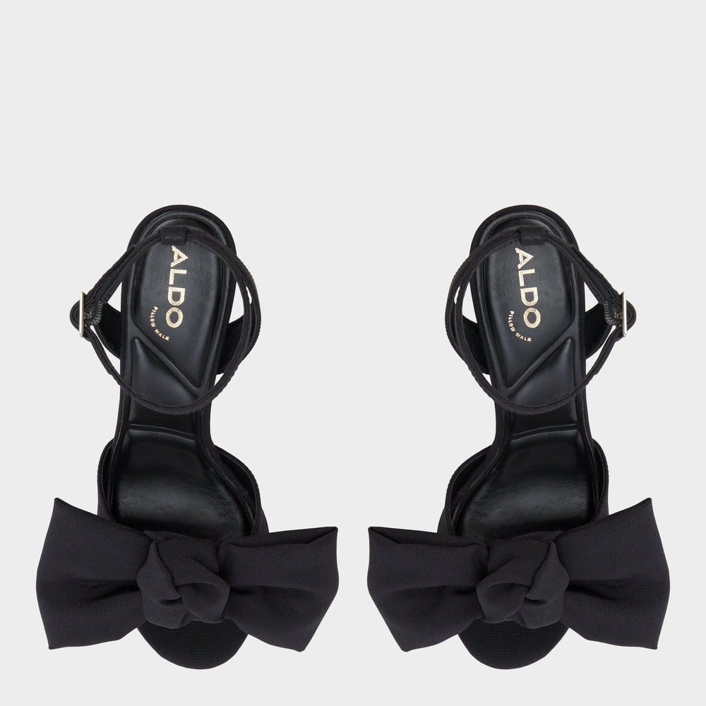 Luscious in Black 14154112 - Strappy heeled sandal Platform