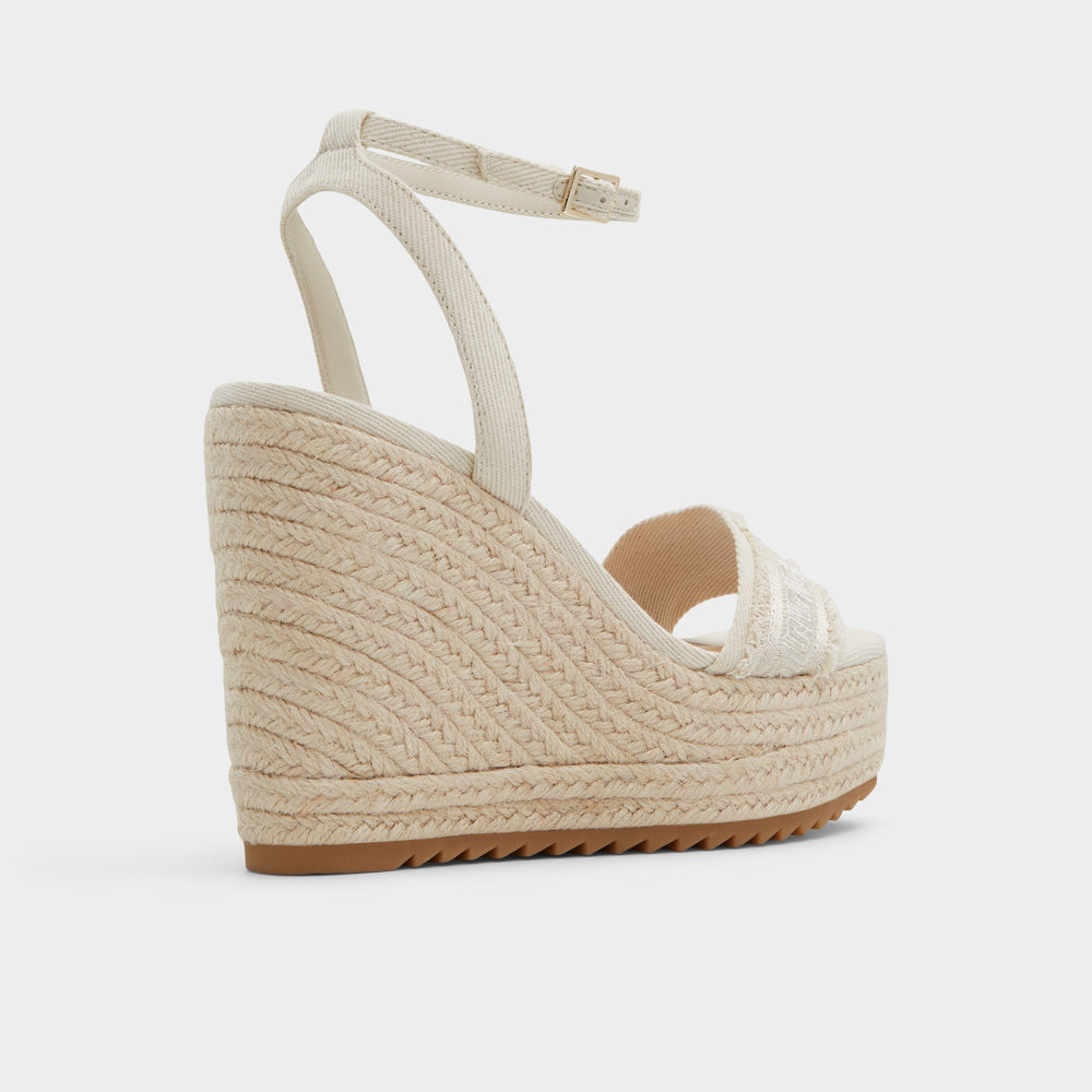 Aberitram Other White Women's Wedges - Wedge sandal