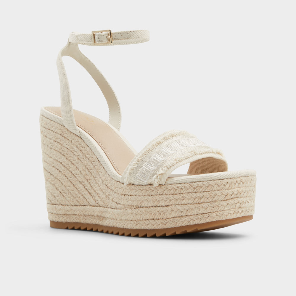 Aberitram Other White Women's Wedges - Wedge sandal