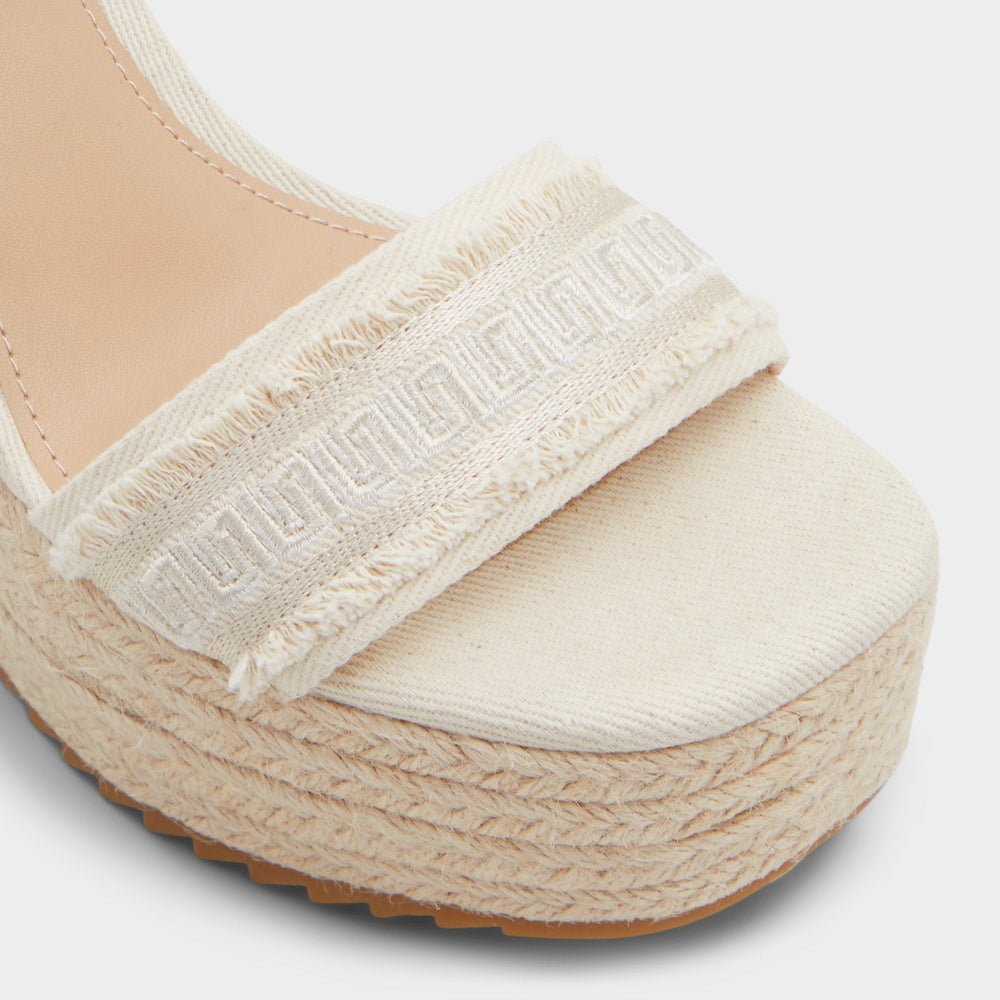 Aberitram Other White Women's Wedges - Wedge sandal