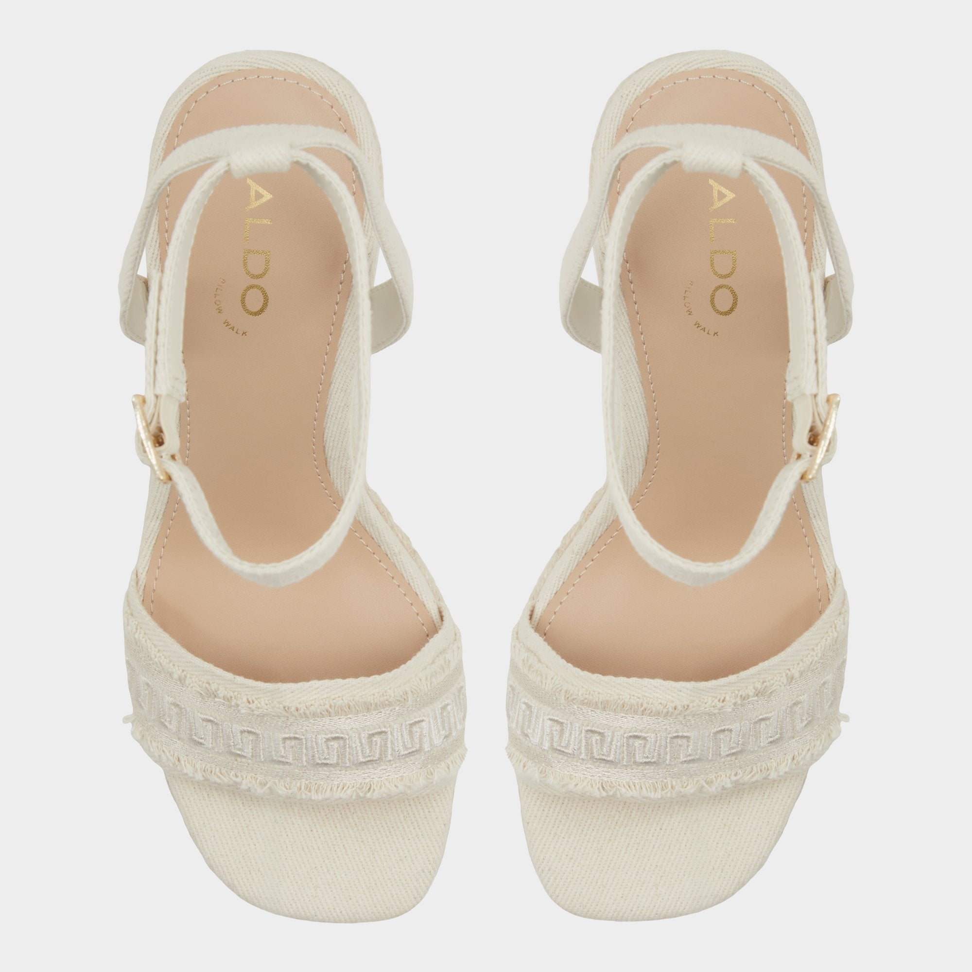 Aberitram Other White Women's Wedges - Wedge sandal